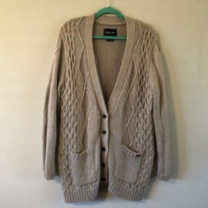 Obey cardigan